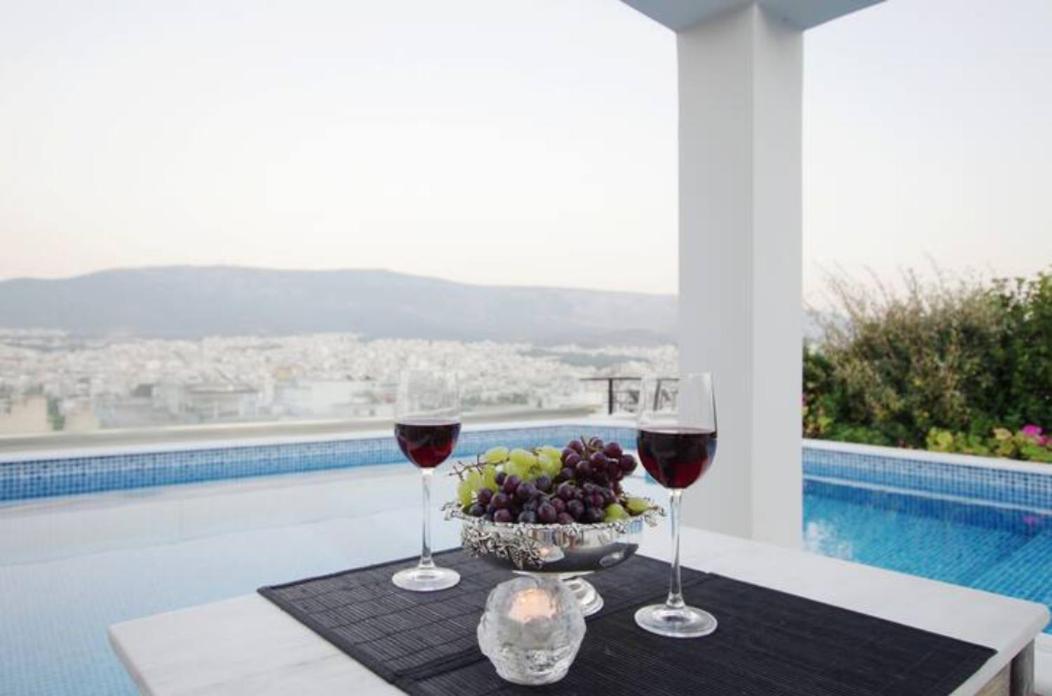 Athens Lycabettus Hill Penthouse, Private Roof Garden & Pool Apartment Exterior foto