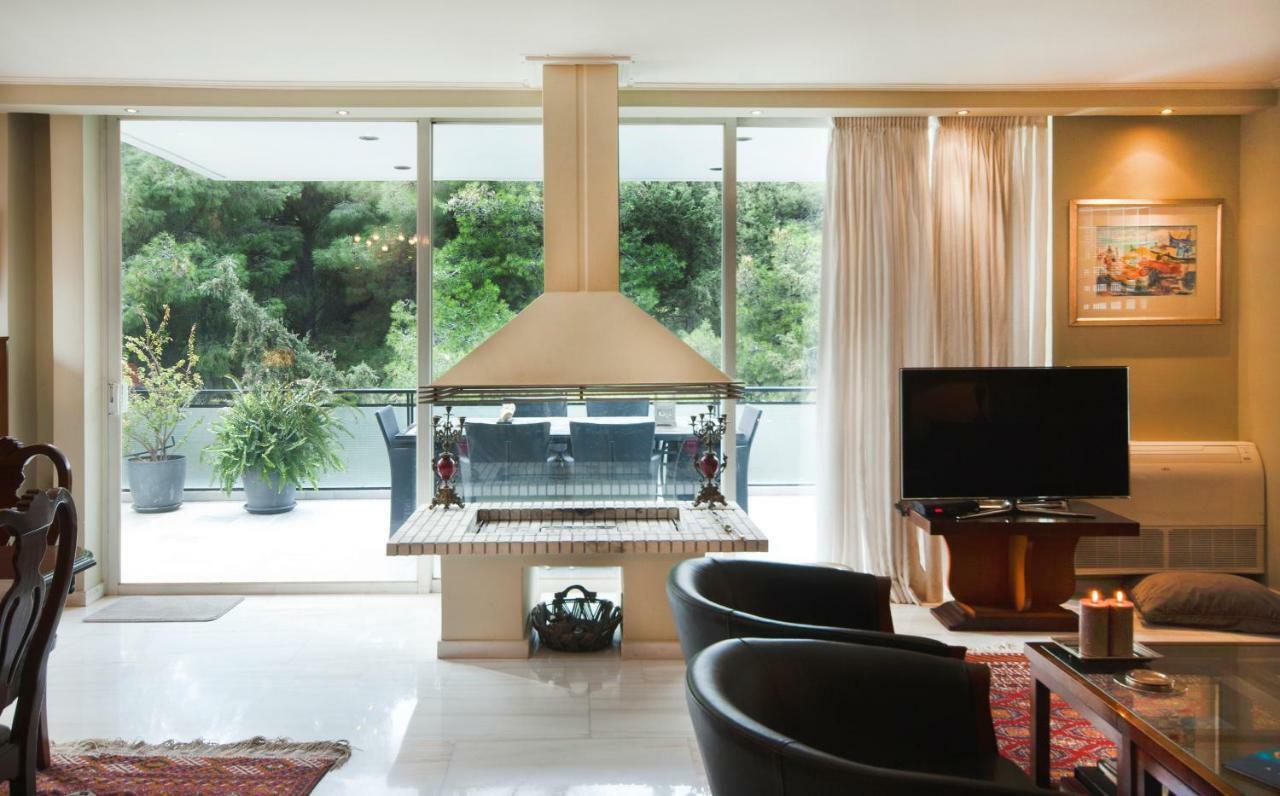 Athens Lycabettus Hill Penthouse, Private Roof Garden & Pool Apartment Exterior foto